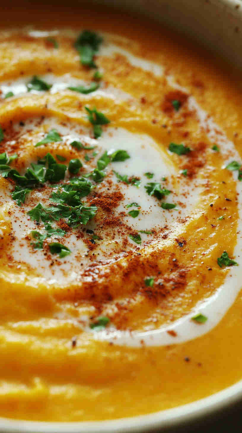 Spicy Butternut Squash Soup