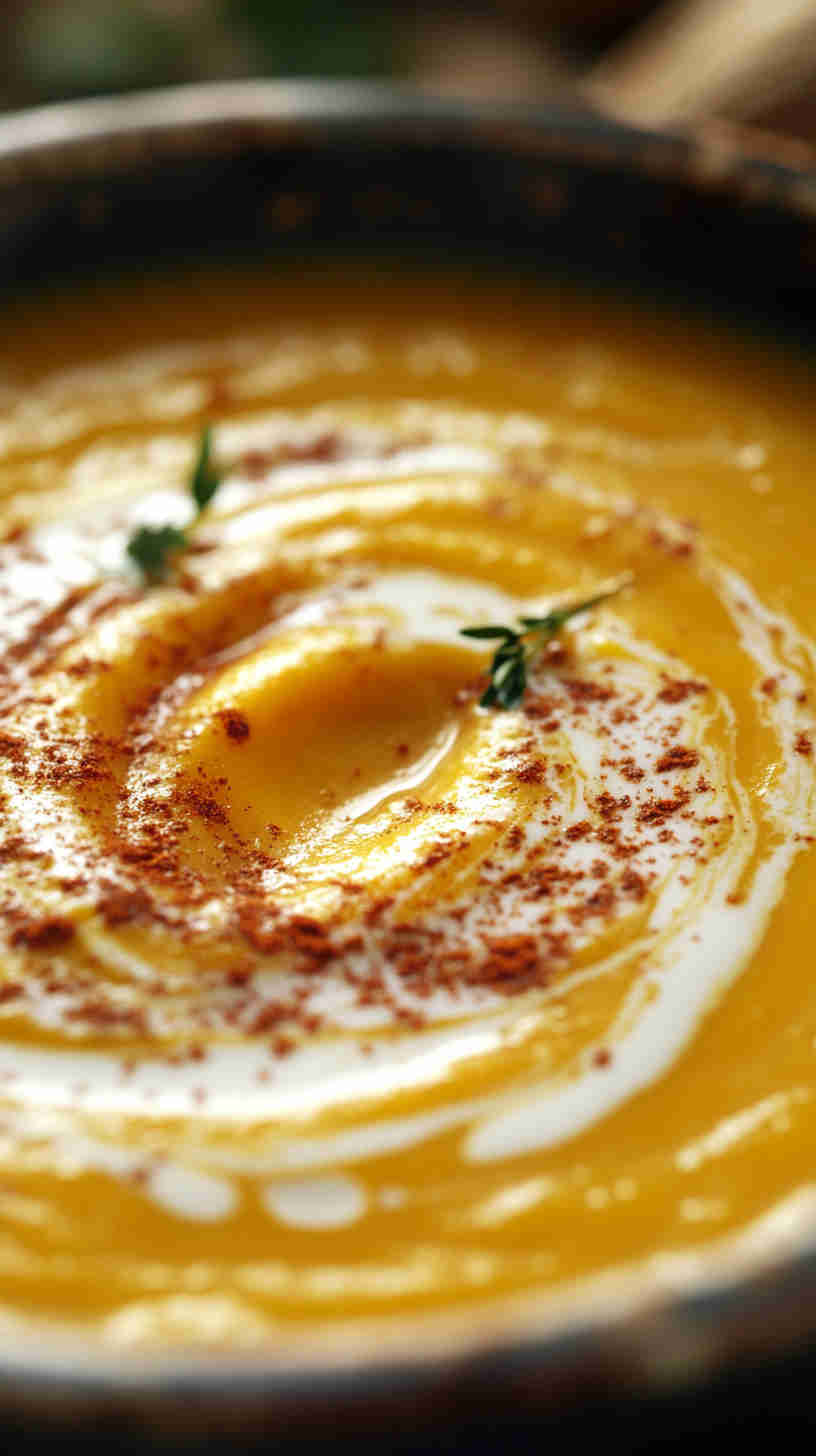 Spicy Butternut Squash Soup