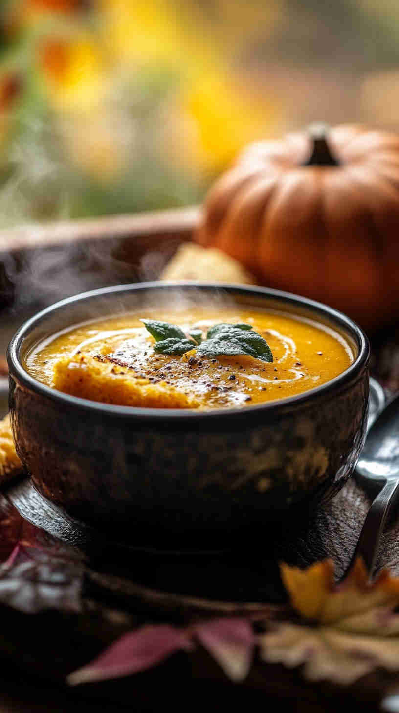 Spicy Butternut Squash Soup