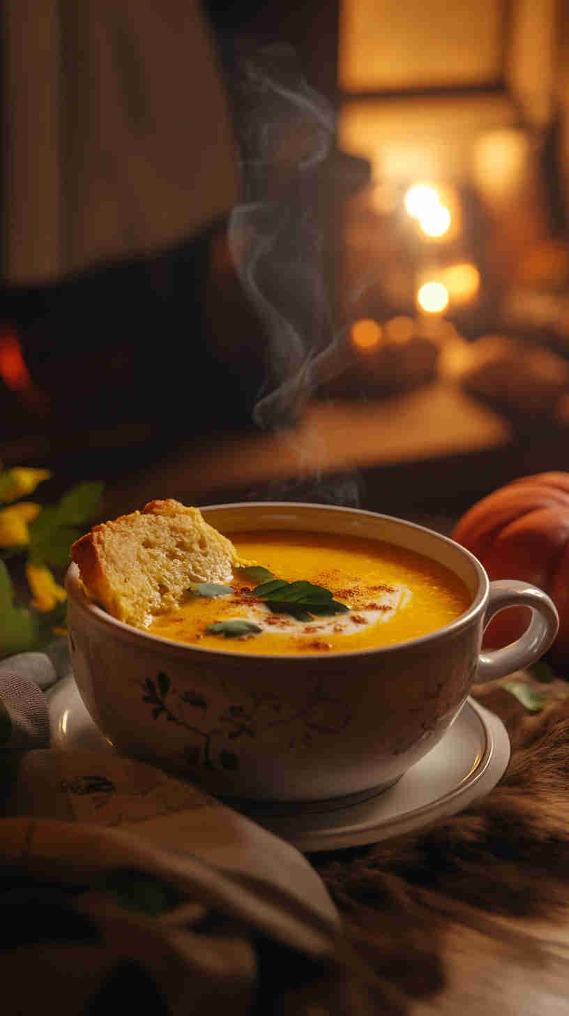 Spicy Butternut Squash Soup