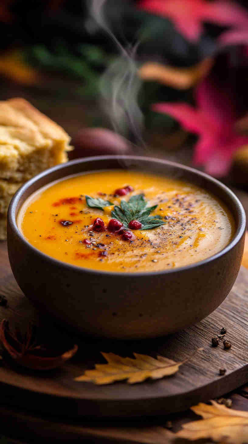 Spicy Butternut Squash Soup