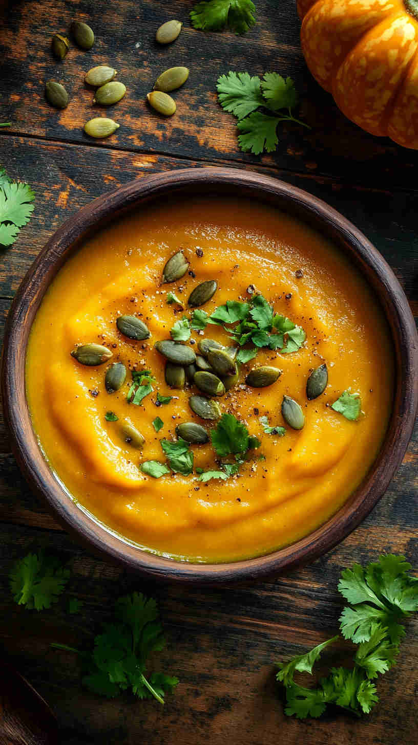 Spicy Butternut Squash Soup