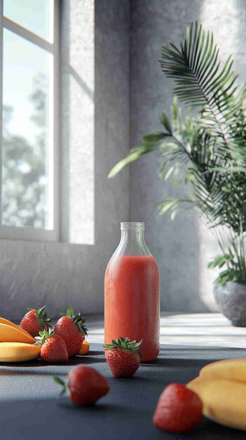 Strawberry Acai Detox Refresher