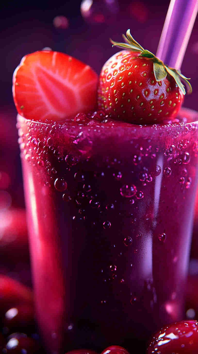 Strawberry Acai Detox Refresher