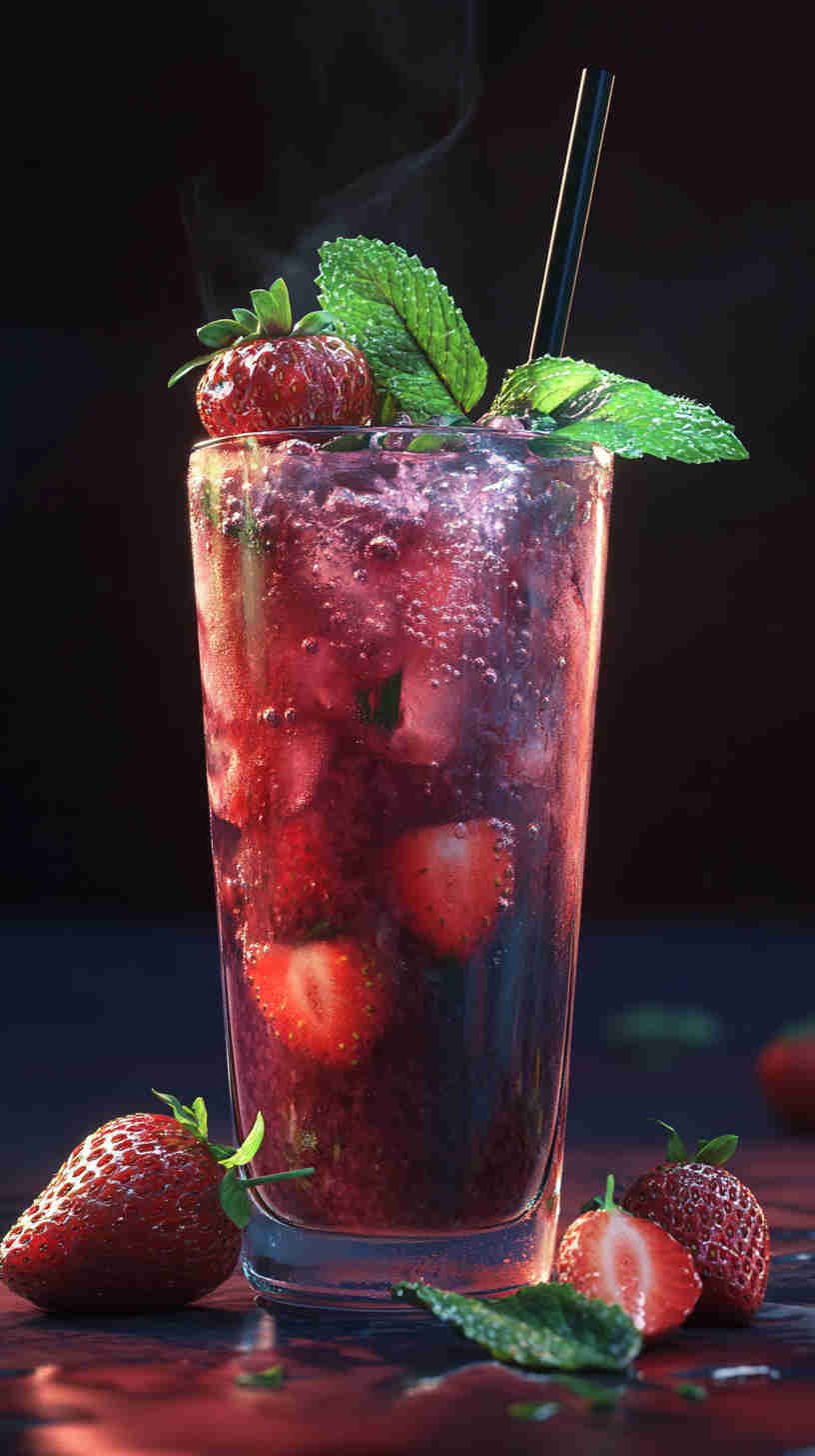 Strawberry Acai Refresher A Sweet Summer Treat