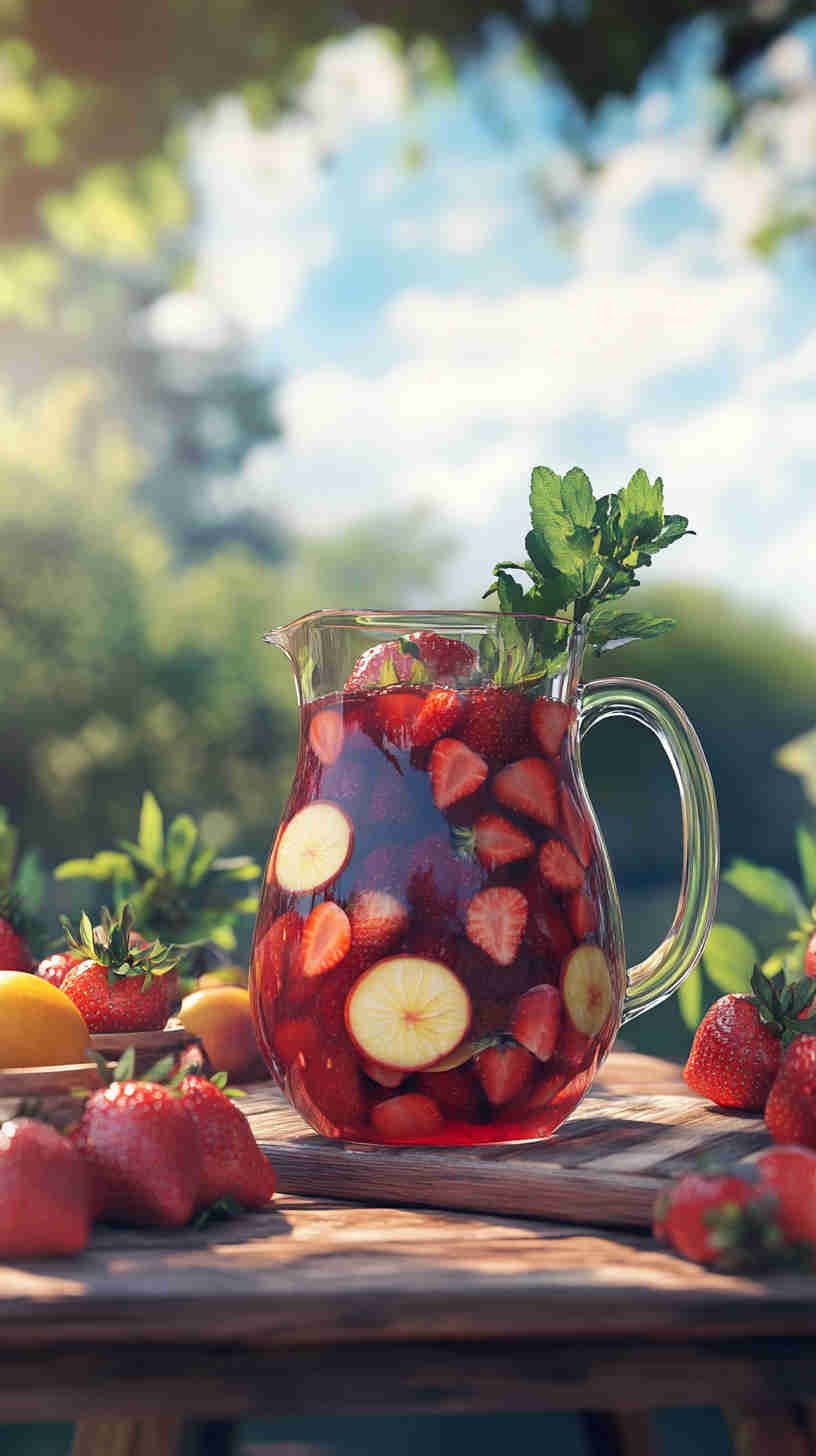 Strawberry Acai Refresher A Sweet Summer Treat