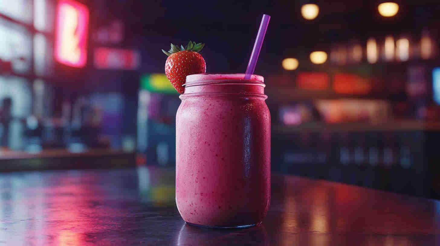 Strawberry Acai Refresher Smoothie