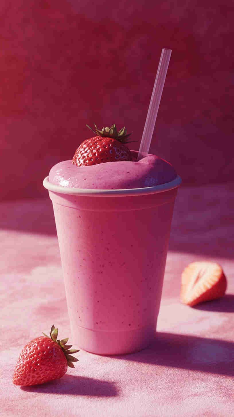 Strawberry Acai Refresher Smoothie