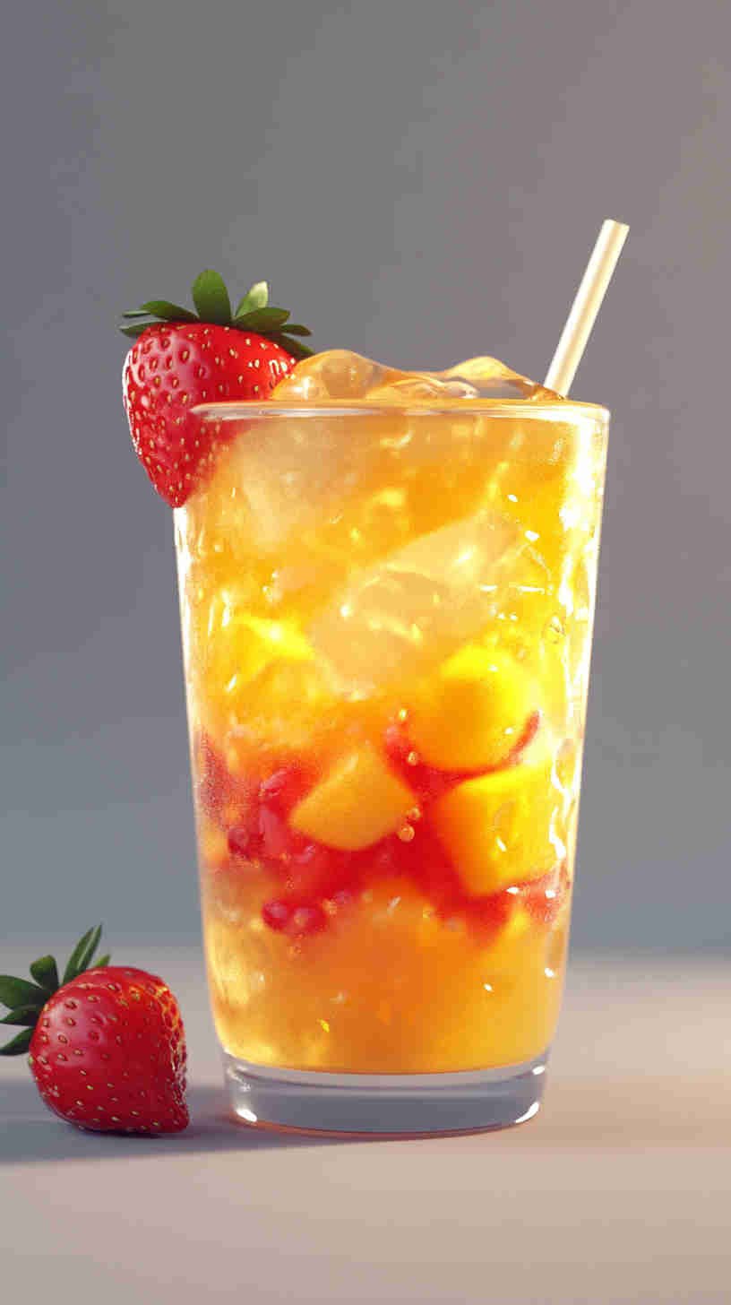 Strawberry Acai Refresher with Mango Magic