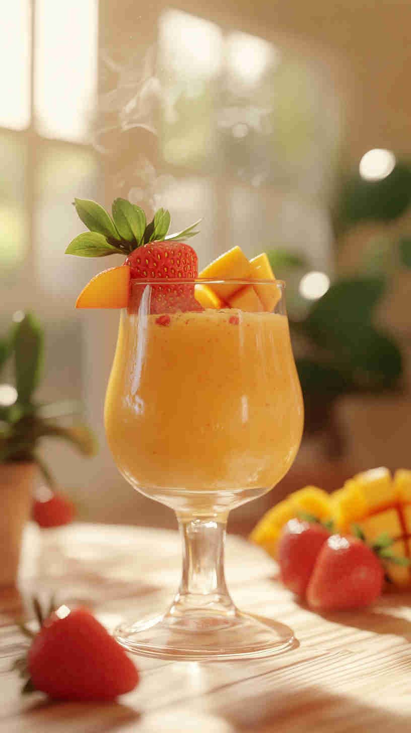 Strawberry Acai Refresher with Mango Magic