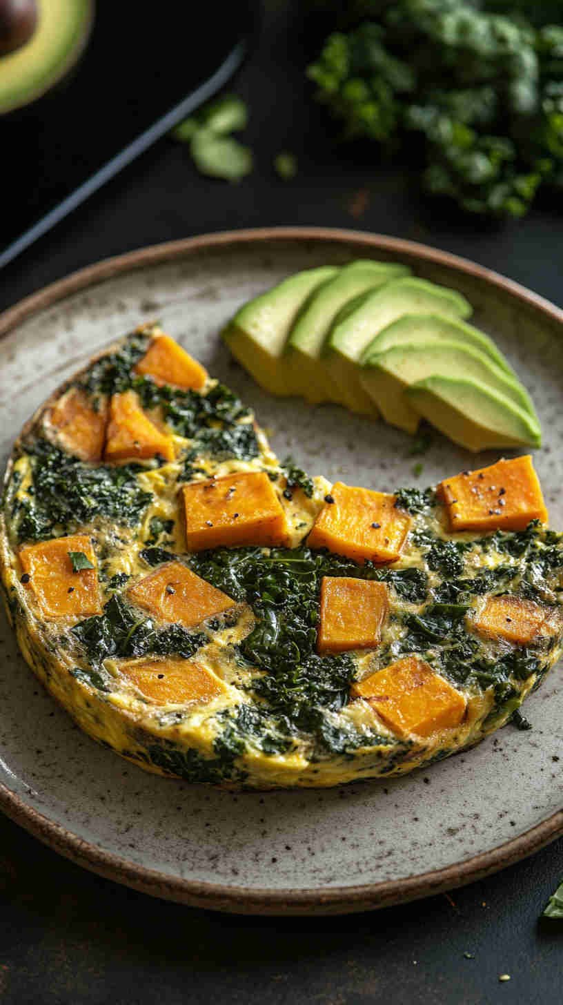 Sweet Potato & Kale Frittata