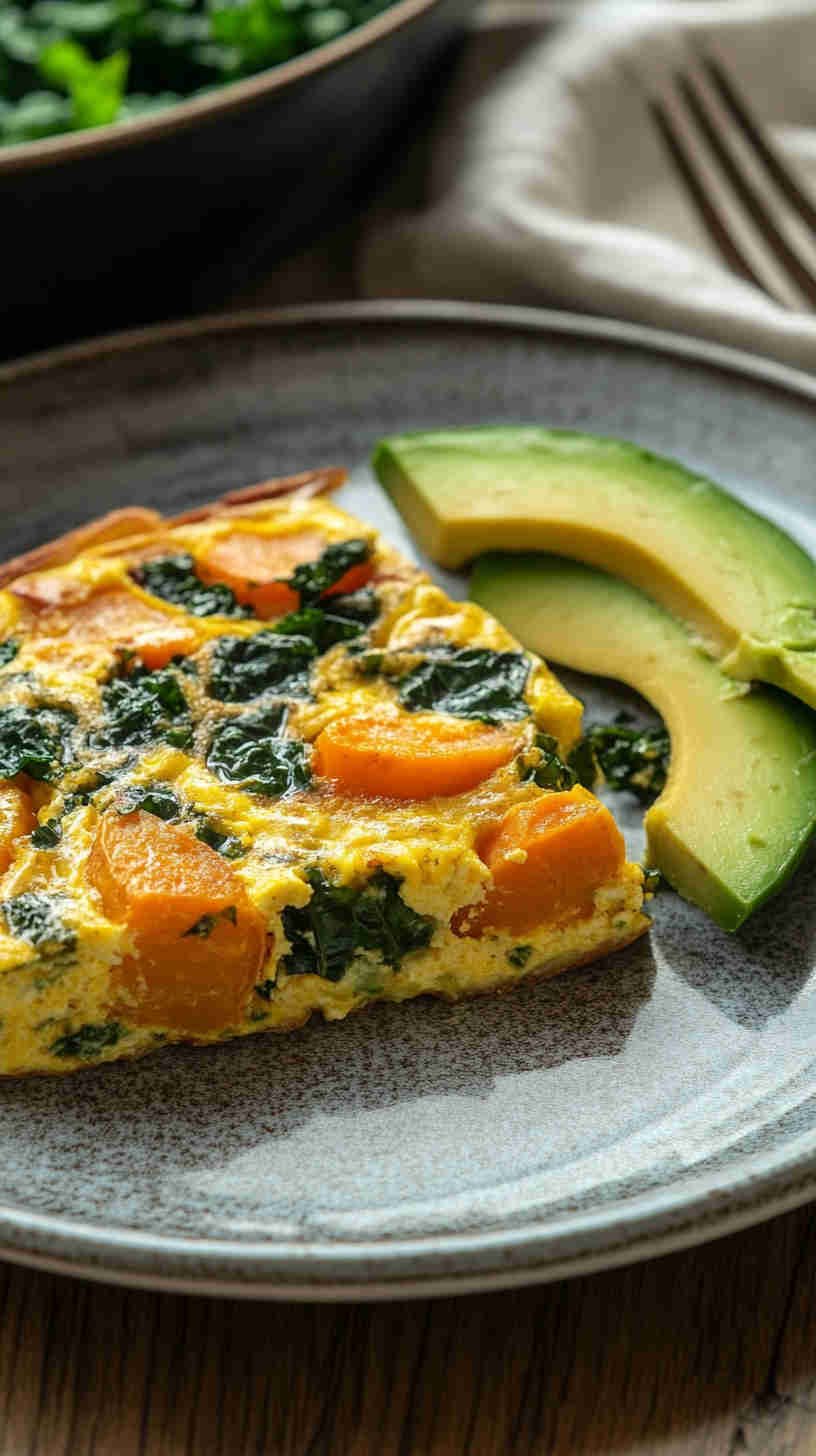 Sweet Potato & Kale Frittata