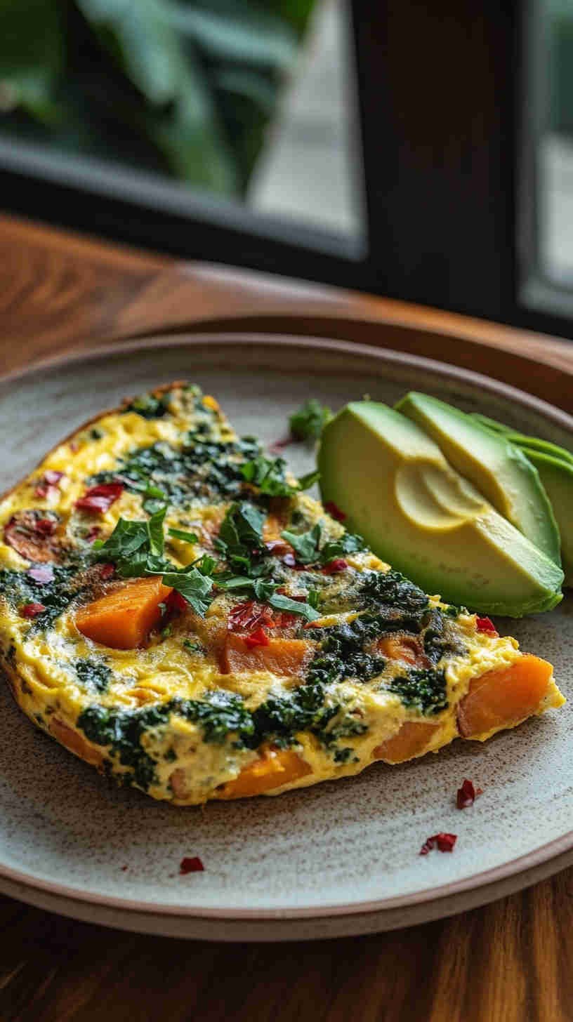 Sweet Potato & Kale Frittata