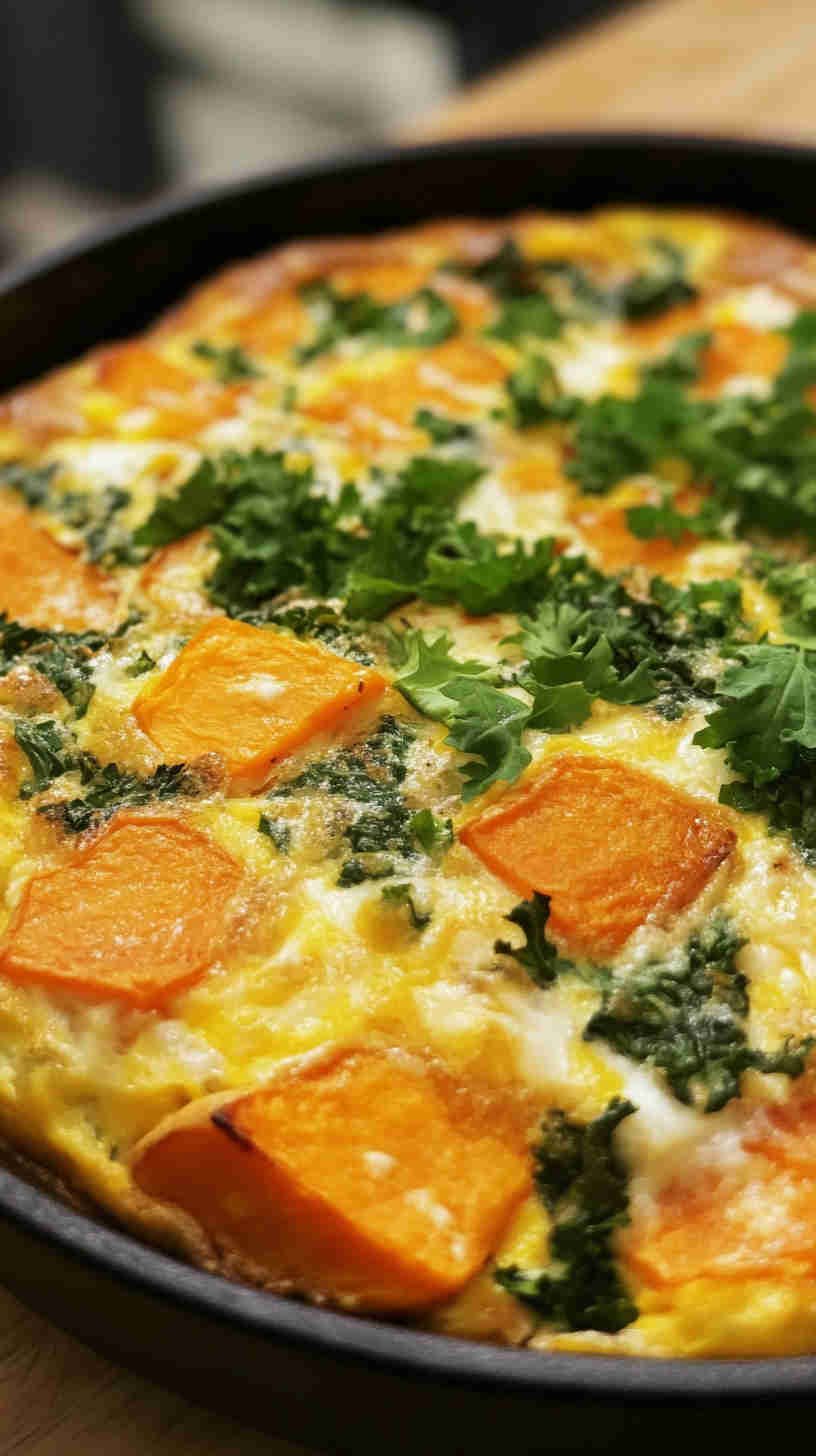 Sweet Potato & Kale Frittata