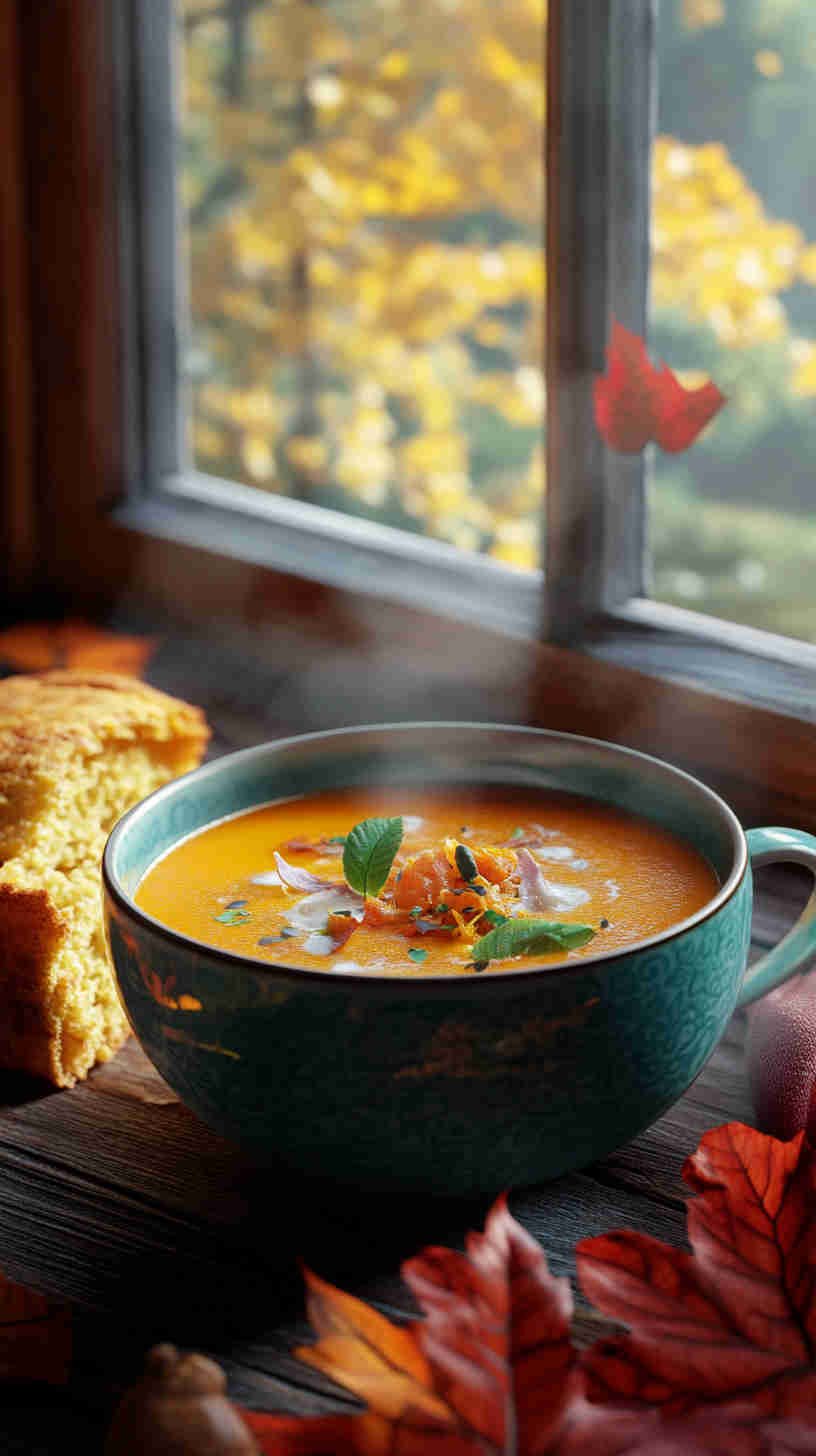 Sweet Potato and Coconut Milk Soup