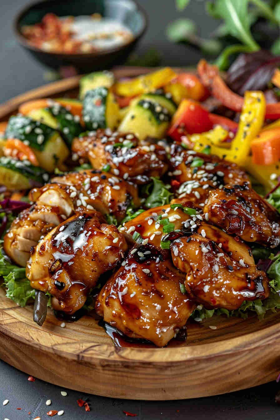 Sweet and Spicy Teriyaki Chicken
