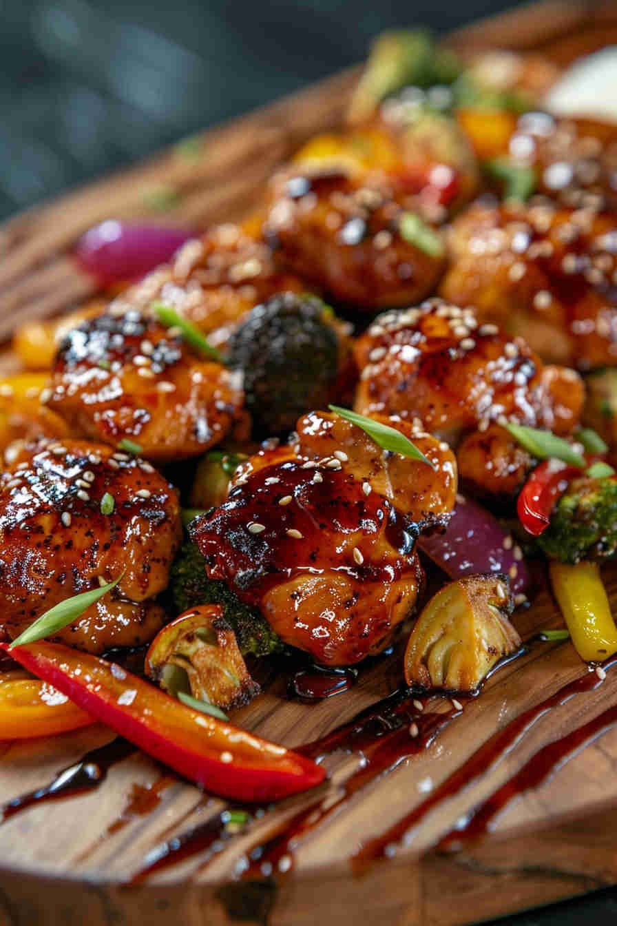 Sweet and Spicy Teriyaki Chicken