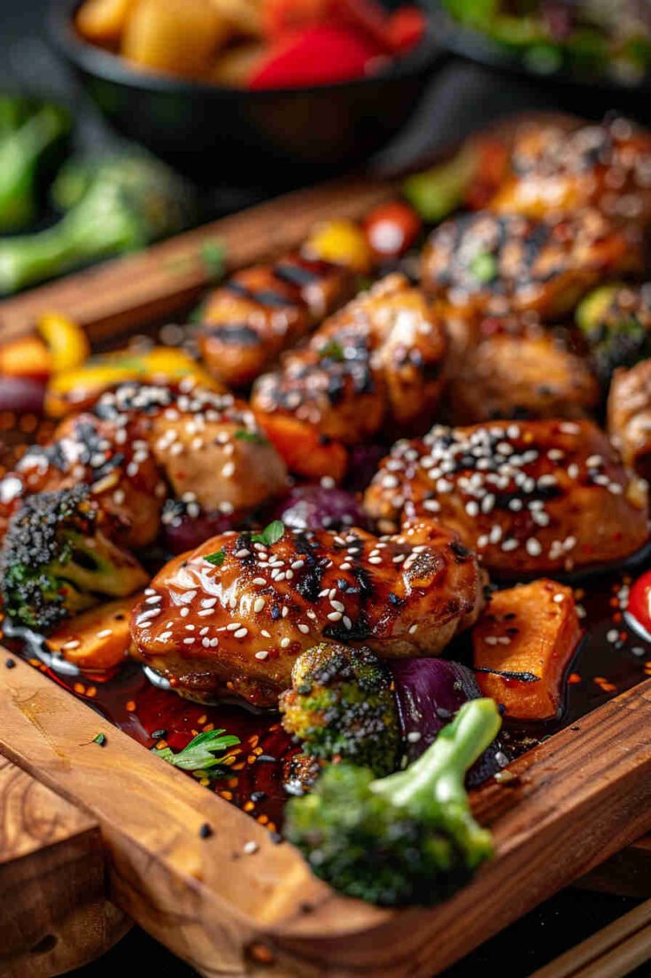 Sweet and Spicy Teriyaki Chicken