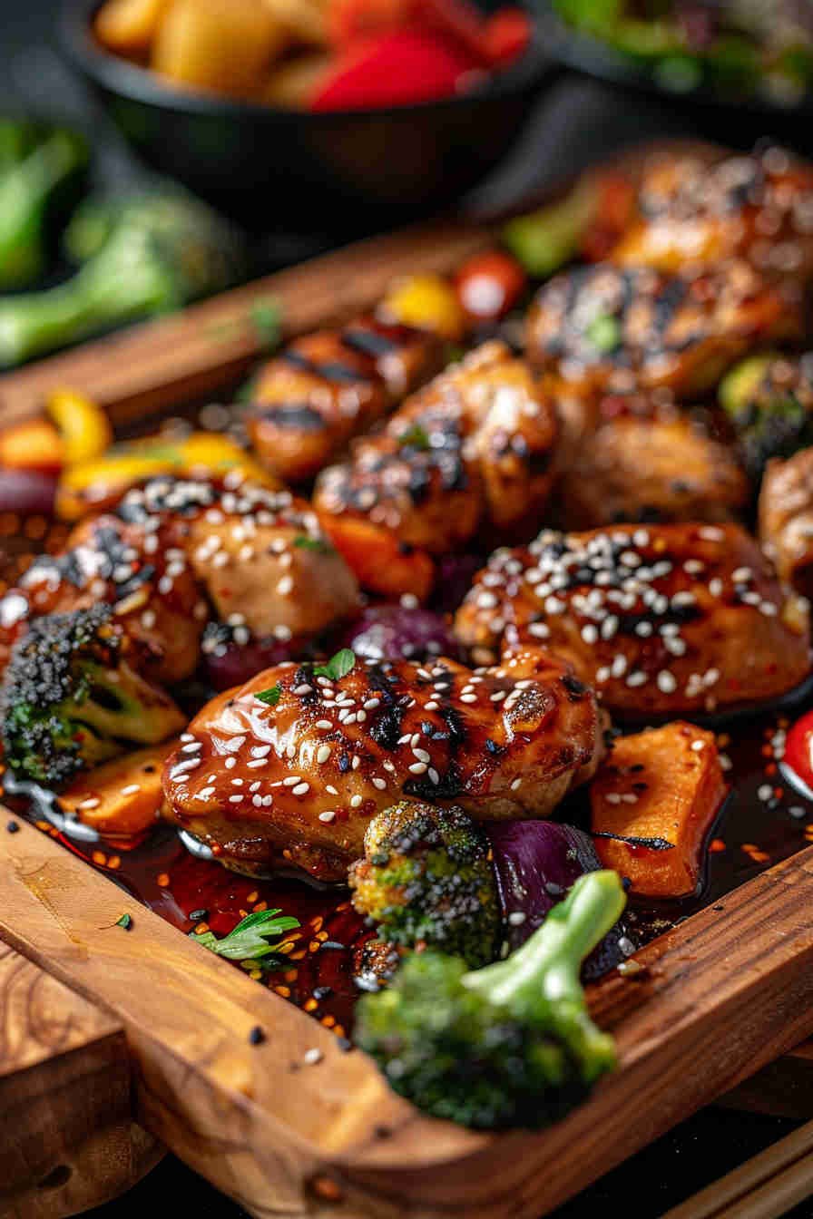 Sweet and Spicy Teriyaki Chicken