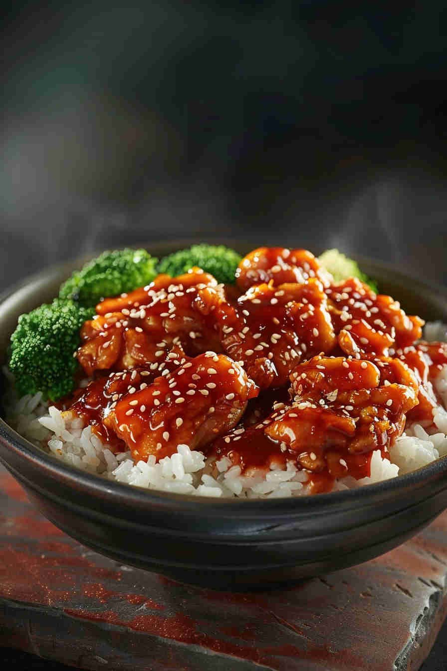 Sweet and Spicy Teriyaki Chicken