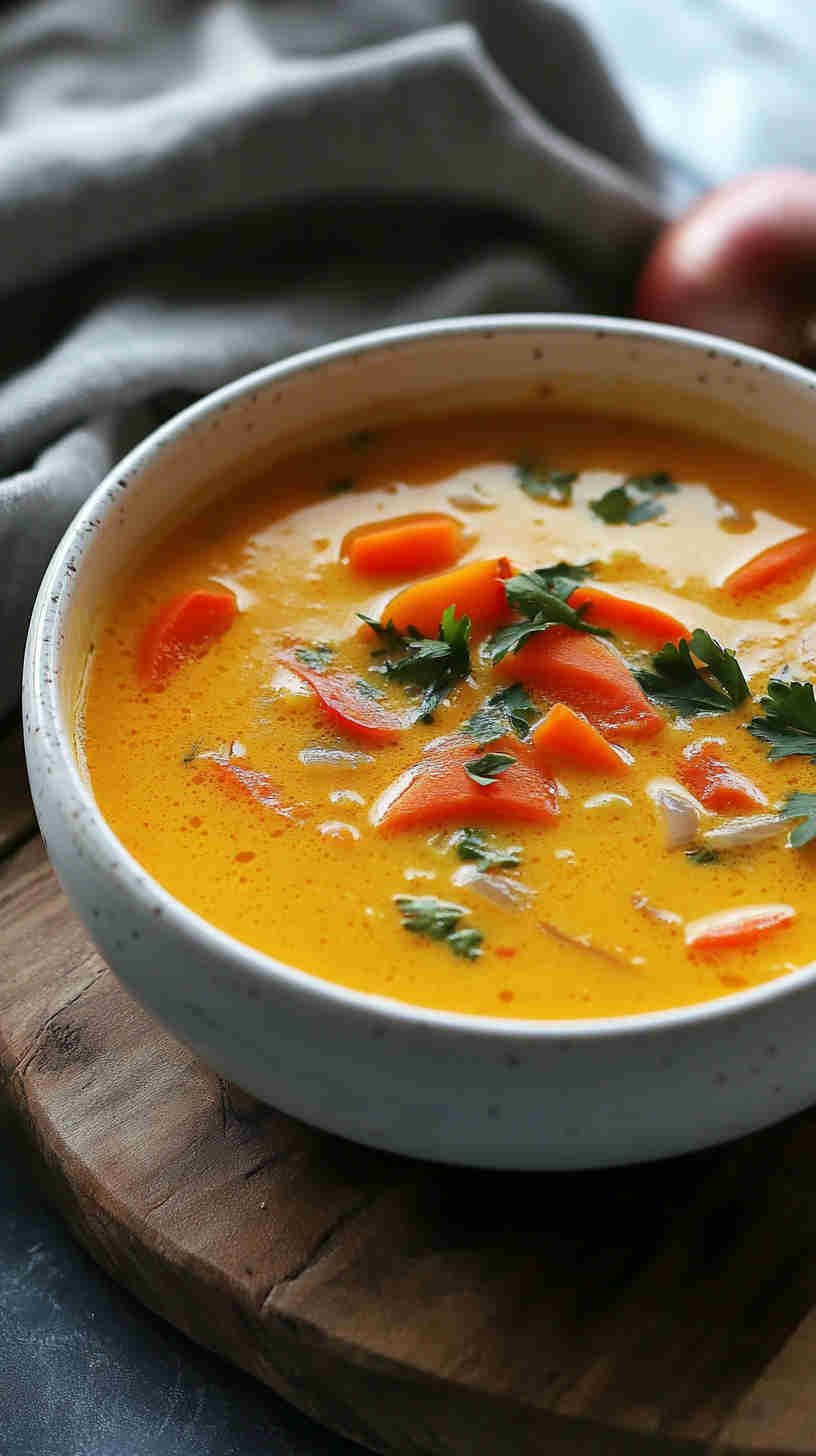 Thai-inspired Coconut Curry Soup