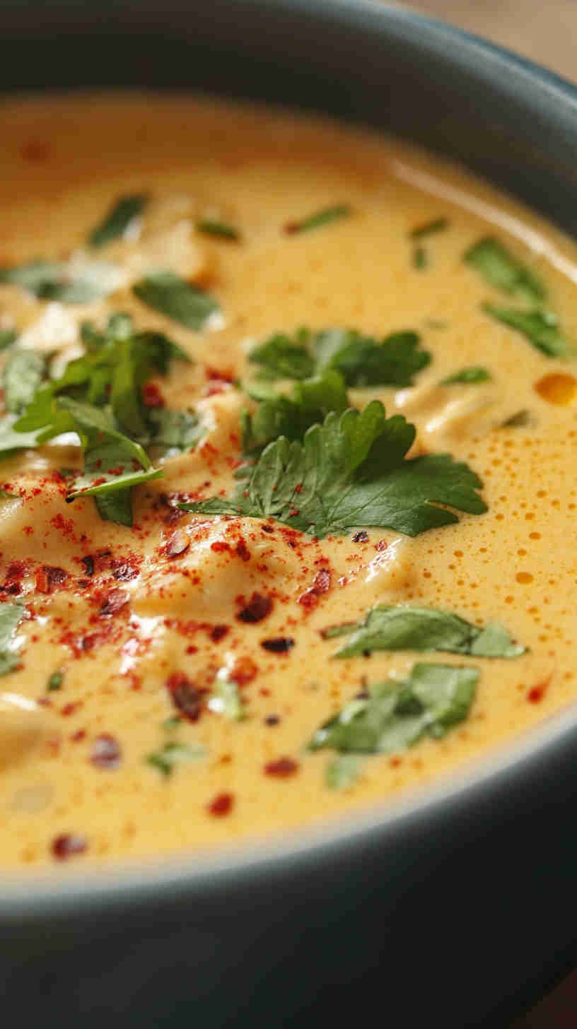 Thai-inspired Coconut Curry Soup