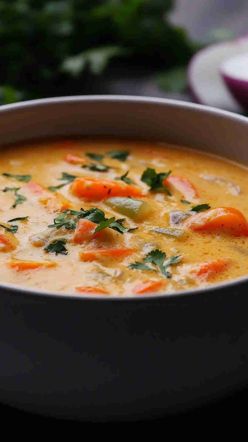 Thai-inspired Coconut Curry Soup