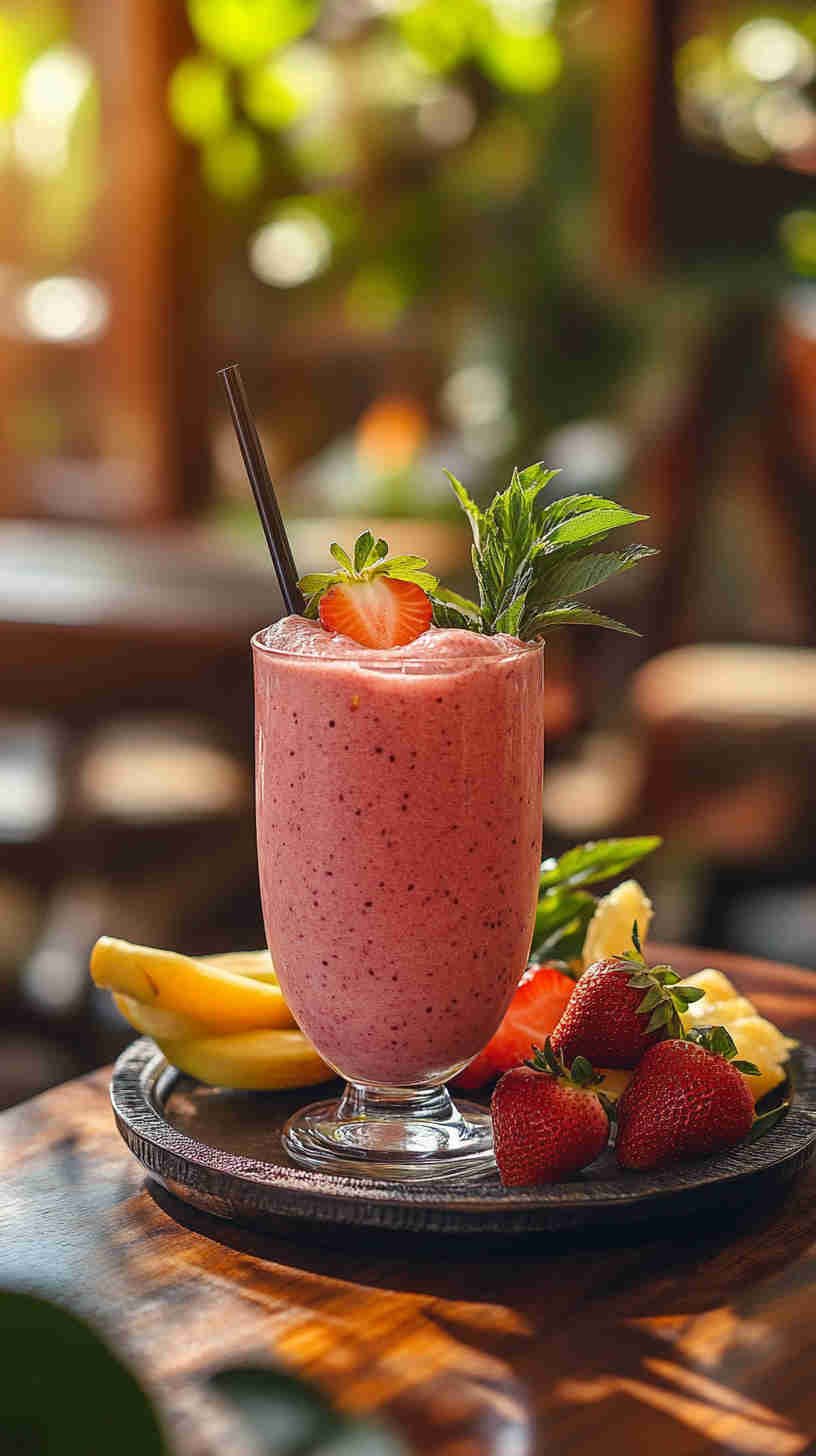 The Ultimate Strawberry Acai Refresher