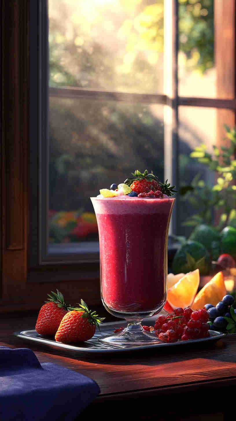 The Ultimate Strawberry Acai Refresher