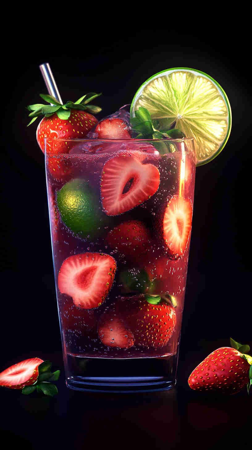 The Ultimate Strawberry Acai Refresher