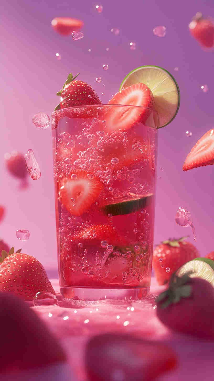 The Ultimate Strawberry Acai Refresher