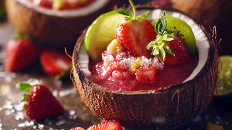 Tropical Strawberry Acai Refresher