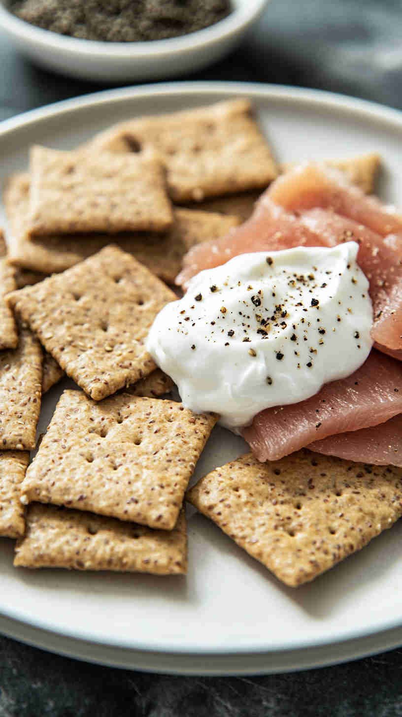 Tuna & Whole Wheat Crackers