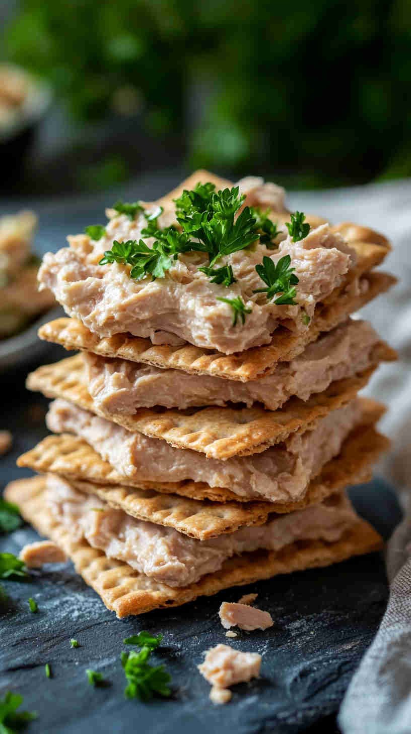 Tuna & Whole Wheat Crackers