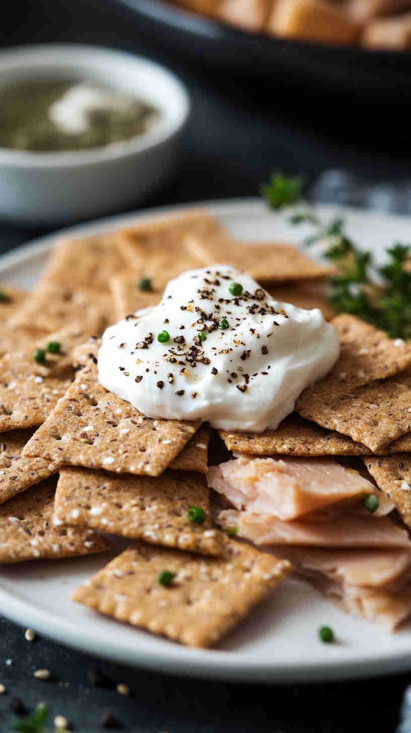 Tuna & Whole Wheat Crackers