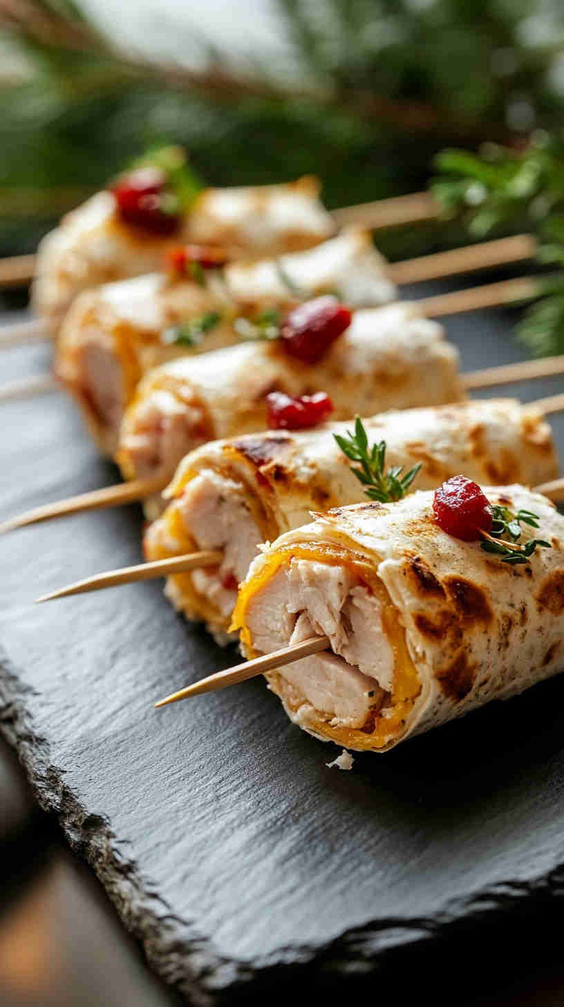 Turkey & Cheese Roll-Ups