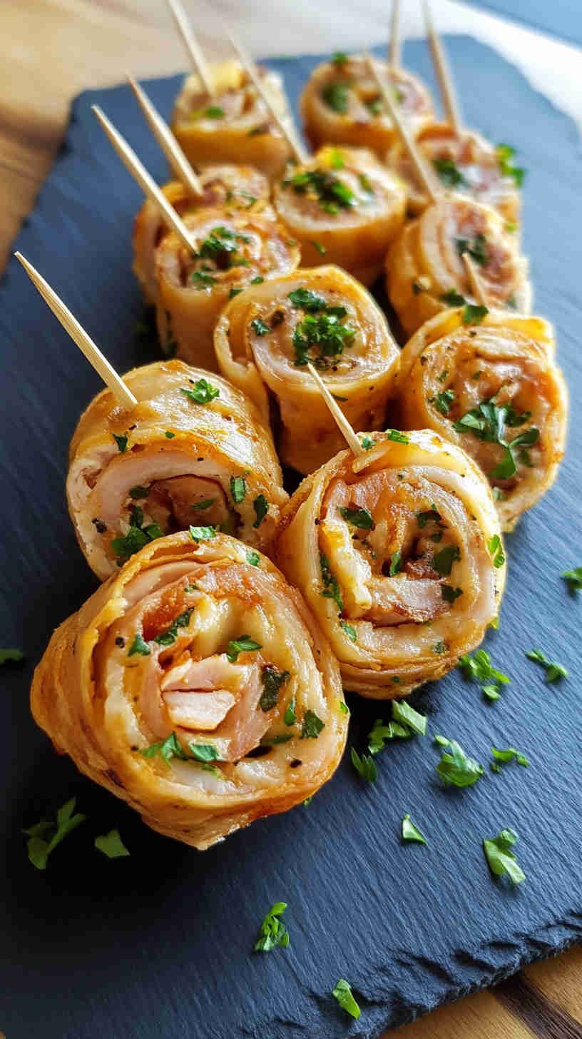 Turkey & Cheese Roll-Ups