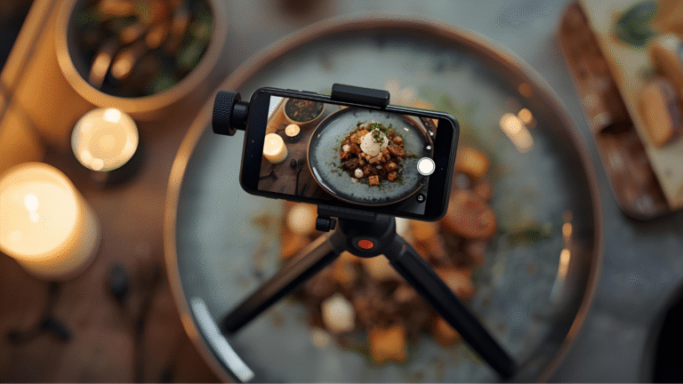 The Best iPhone Tripod for Food Photography
