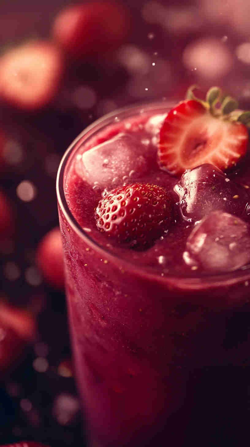 Vibrant Strawberry Acai Refresher