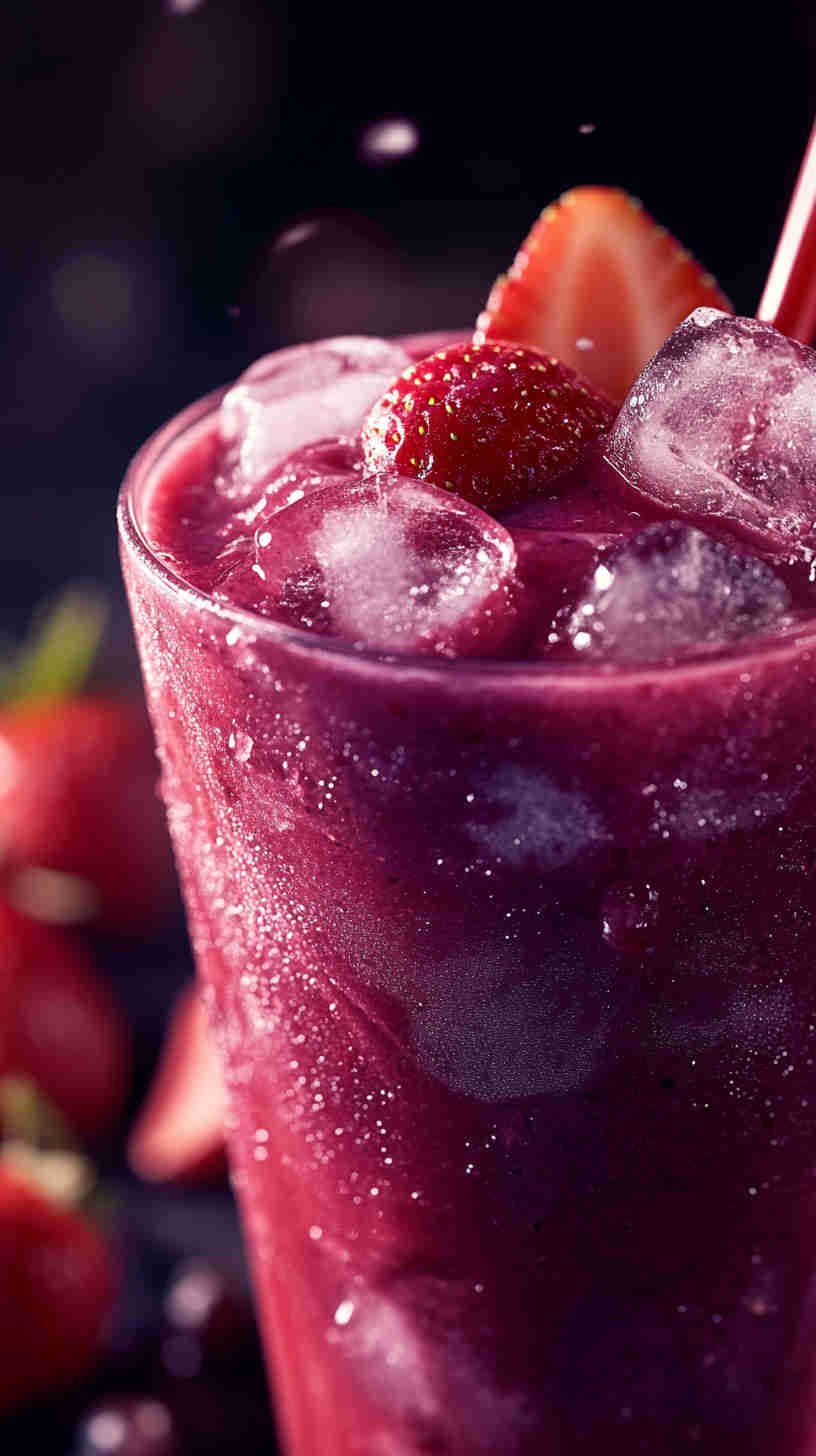 Vibrant Strawberry Acai Refresher