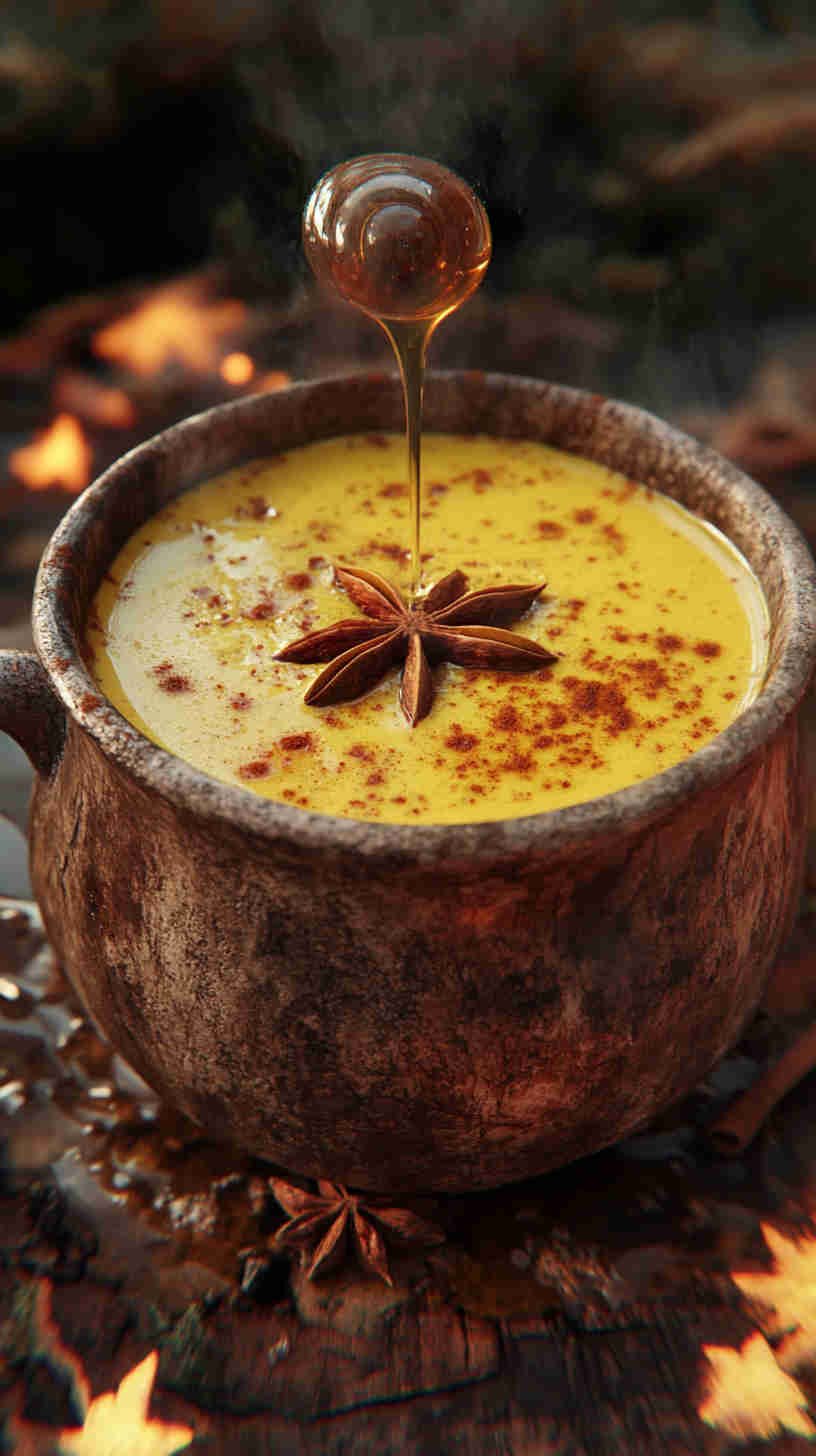 Warm Turmeric Golden Milk
