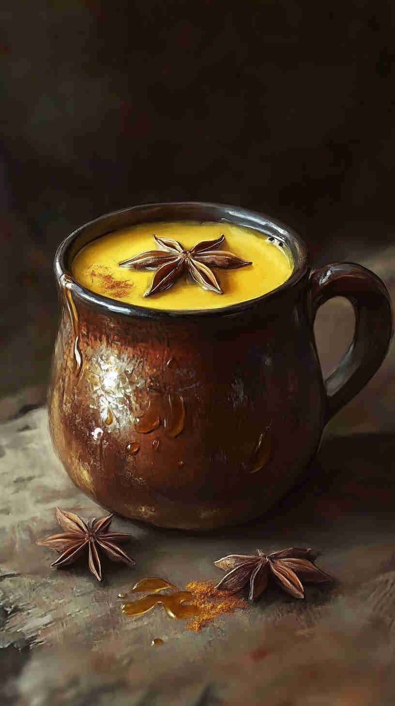 Warm Turmeric Golden Milk