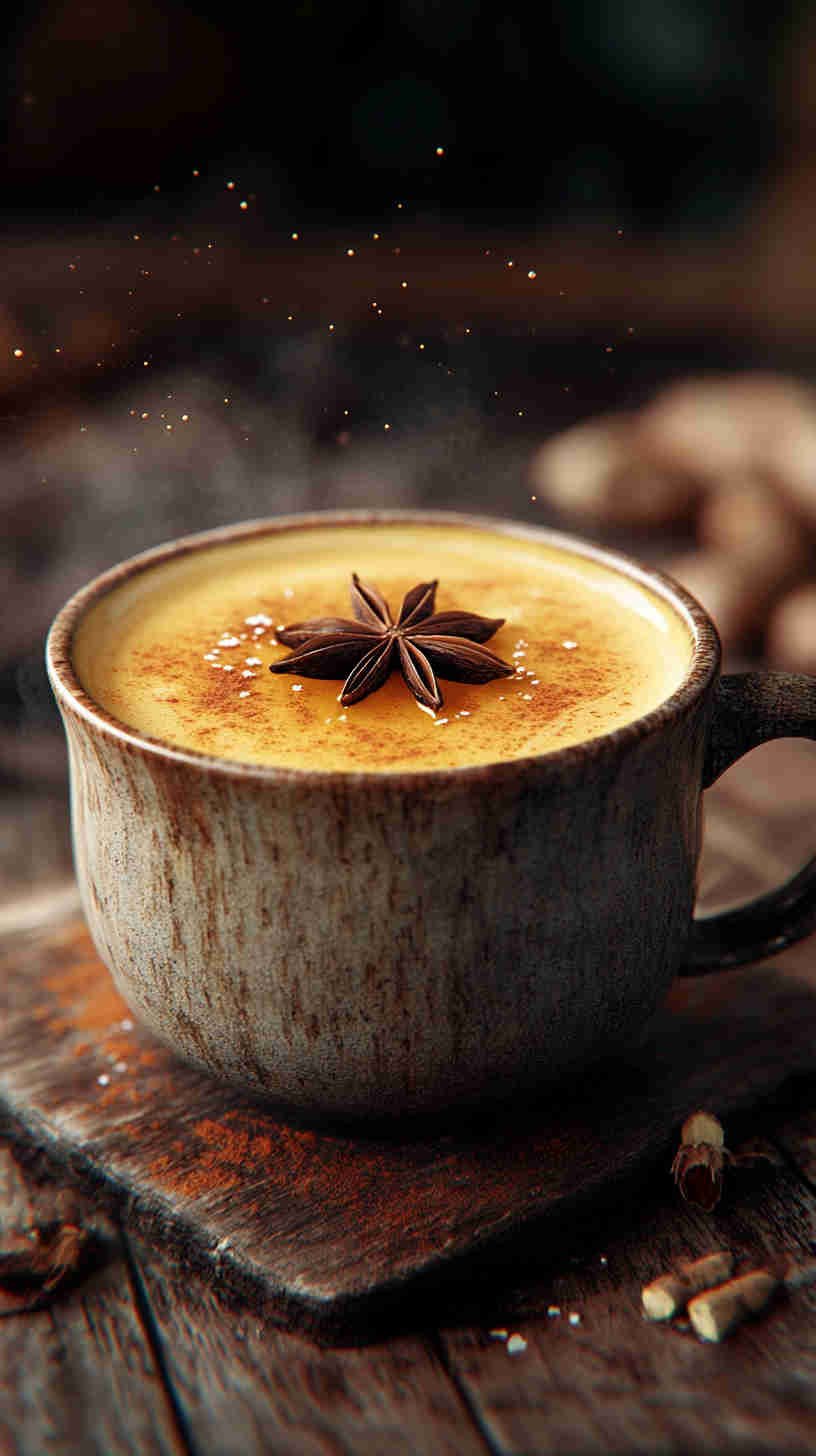 Warm Turmeric Golden Milk
