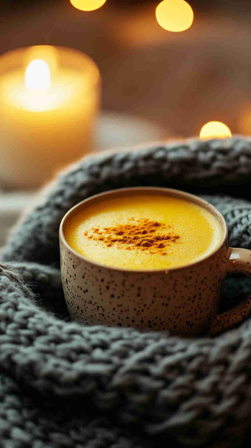 Warm Turmeric Golden Milk