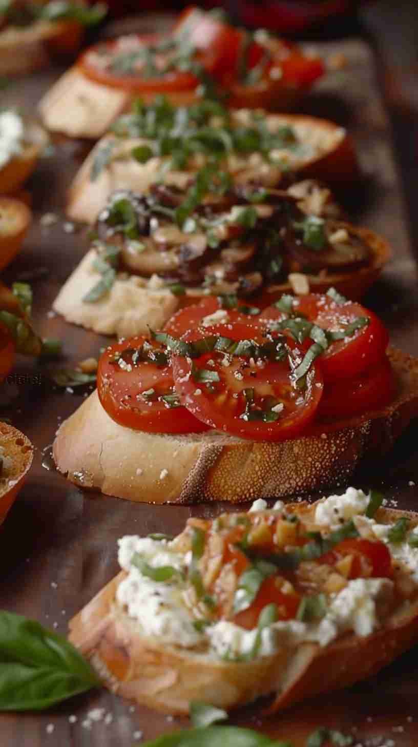 Bruschetta - Easy Finger Foods for Party