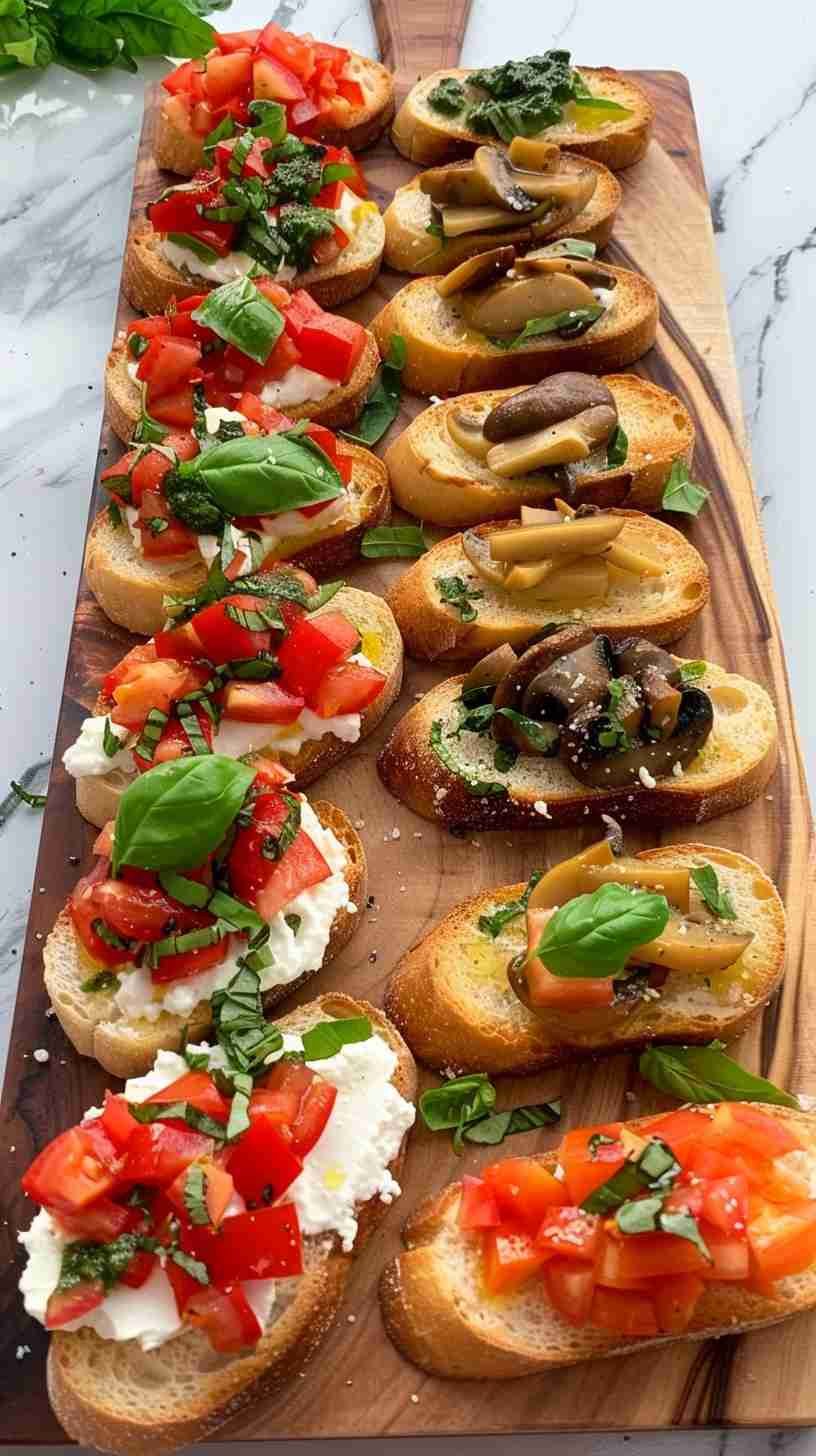 Bruschetta - Easy Finger Foods for Party