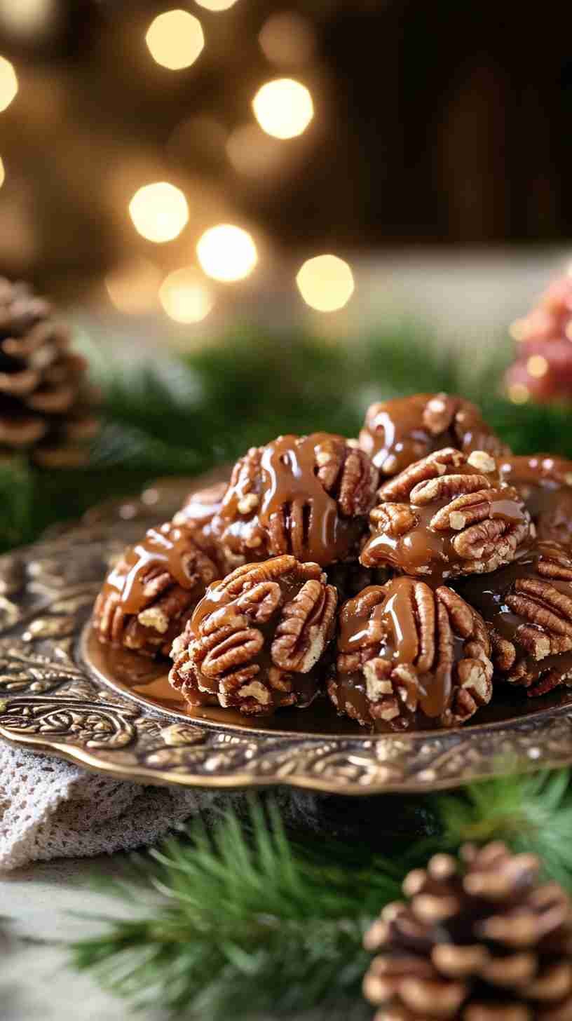 Butter Pecan Praline Clusters