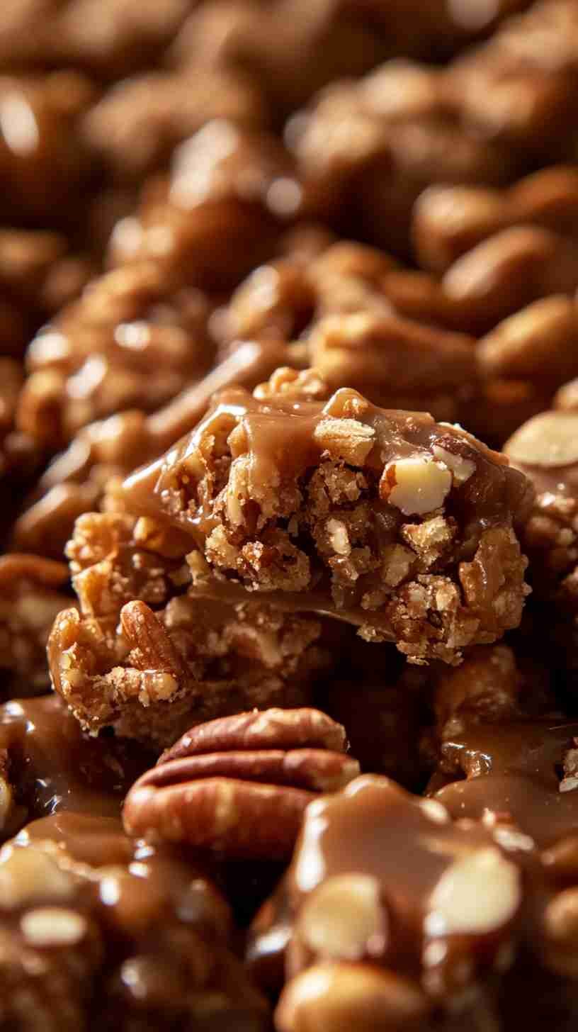 Butter Pecan Praline Clusters