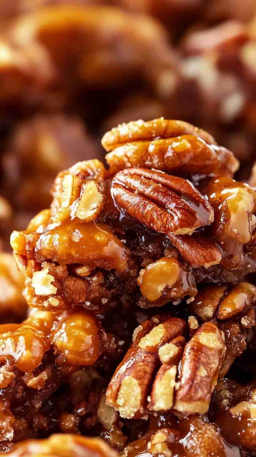 Butter Pecan Praline Clusters
