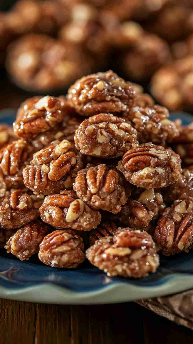 Butter Pecan Praline Clusters